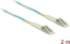 Изображение Delock Cable Optical Fibre LC to LC Multi-mode OM3 2 m