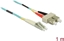 Изображение Delock Cable Optical Fibre LC to SC Multi-mode OM3 1 m
