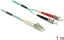 Attēls no Delock Cable Optical Fibre LC to ST Multi-mode OM3 1 m