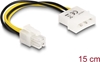 Picture of Delock Cable P4 male to Molex 4 pin male