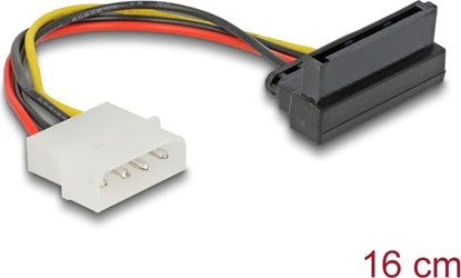 Изображение Delock Cable Power SATA HDD > 4 pin male – angled