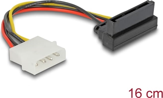 Изображение Delock Cable Power SATA HDD > 4 pin male – angled