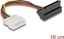 Изображение Delock Cable Power SATA HDD > 4 pin male – angled