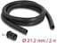 Picture of Delock Cable protection sleeve 2 m x 21.2 mm with 2 x PG16 conduit fitting set black