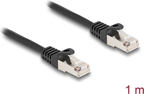 Picture of Delock Cable RJ50 male to RJ50 male F/UTP 1 m black