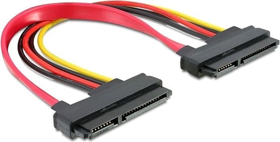 Picture of Delock Cable SATA 22pin > 22pin female / female 20cm