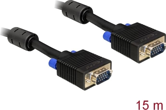 Изображение Delock Cable SVGA 15m male-male