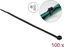 Attēls no Delock Cable tie heat resistant L 200 x W 4.8 mm black 100 pieces