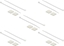 Изображение Delock Cable Tie Mount 25 x 25 mm with Cable Tie L 150 x W 3.6 mm white