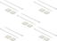 Изображение Delock Cable Tie Mount 30 x 30 mm with Cable Tie L 200 x W 4.8 mm white