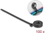 Attēls no Delock Cable Tie with Fastening Eyelet L 180 x W 6 mm black 100 pieces