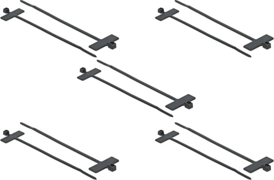 Picture of Delock Cable Tie with Label Tap L 100 x W 2.5 mm black 10 pieces