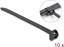 Изображение Delock Cable Tie with metal tab L 203 x W 12.7 mm 10 pieces black
