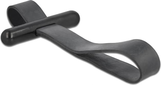 Picture of Delock Cable Tie with rubber loop black