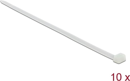 Picture of Delock Cable Ties L 1220 x W 9 mm 10 pieces white