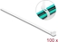 Picture of Delock Cable ties reusable L 150 x W 7.2 mm 100 pieces white