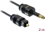 Attēls no Delock Cable Toslink Standard male > Toslink mini 3.5 mm male 2 m