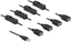 Picture of Delock Cable USB Type-A male to 4 x USB Type-A female with switch 1 m