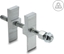 Picture of Delock Clamp for Animal Repellent Barrier / Pigeon Repellent for Photovoltaic Solar Modules aluminium