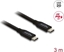 Изображение Delock Coaxial USB 20 Gbps cable USB PD 3.0 60 W 3 m