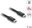 Изображение Delock Coaxial USB 40 Gbps cable USB PD 3.1 240 W 1 m