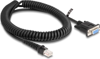 Изображение Delock Coiled Cable RJ50 male to D-Sub 9 female 1.5 m black