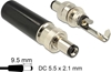 Изображение Delock Connector DC 5.5 x 2.1 mm with 9.5 mm length male soldering version