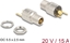 Изображение Delock Connector DC 5.5 x 2.5 mm female bulkhead soldering version - round 20 V / 15 A
