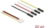 Picture of Delock Conversion IOT Grove Cable 4 x pin male to 4 x Jumper female 20 cm