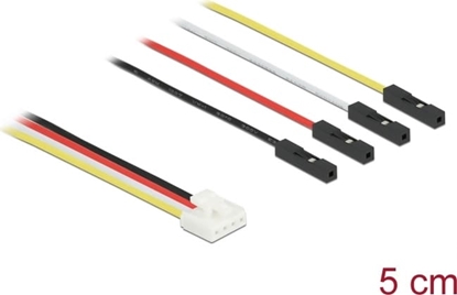 Изображение Delock Conversion IOT Grove Cable 4 x pin male to 4 x Jumper female 5 cm