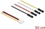 Attēls no Delock Conversion IOT Grove Cable 4 x pin male to 4 x Jumper female 50 cm