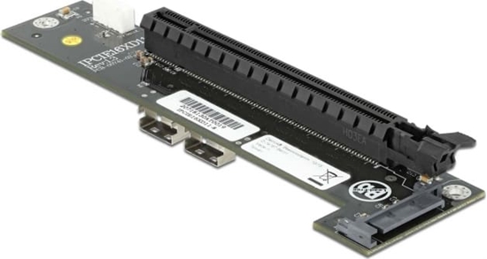 Изображение Delock Converter 2 x SFF-8654 to PCIe x16 Bifurcation