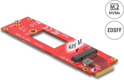 Изображение Delock Converter EDSFF E1.S to M.2 Key M slot NVMe