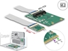 Picture of Delock Converter M.2 Key A+E male > 1 x Mini PCIe Slot half size / full size with flexible cable