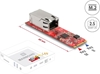 Изображение Delock Converter M.2 Key B+M male to 1 x RJ45 2.5 Gigabit LAN port horizontal