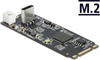 Изображение Delock Converter M.2 Key B+M male to USB Type-C™ female