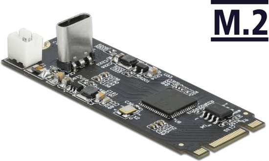 Изображение Delock Converter M.2 Key B+M male to USB Type-C™ female