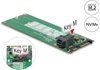 Изображение Delock Converter SATA 22 pin / SFF-8643 NVMe > 1 x M.2 Key M
