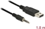 Picture of Delock Converter USB 2.0 Type-A male to Serial TTL 3.5 mm 4 pin stereo jack 1.8 m (3.3 V)