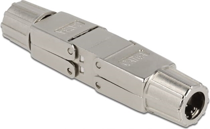 Изображение Delock Coupler for network cable Cat.6A STP toolfree