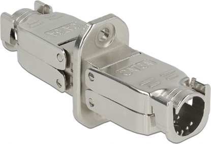 Изображение Delock Coupler for network cable Cat.6A STP toolfree for installation