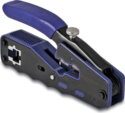 Изображение Delock Crimping tool for 8P / RJ45 modular plugs with cutter and stripper (Easy-Connect)
