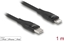 Изображение Delock Data and charging cable USB Type-C™ to Lightning™ for iPhone™, iPad™ and iPod™ black 1 m MFi