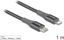 Attēls no Delock Data and charging cable USB Type-C™ to Lightning™ for iPhone™, iPad™ and iPod™ grey 1 m MFi