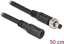 Attēls no Delock DC Extension Cable 5.5 x 2.1 mm male to female screwable