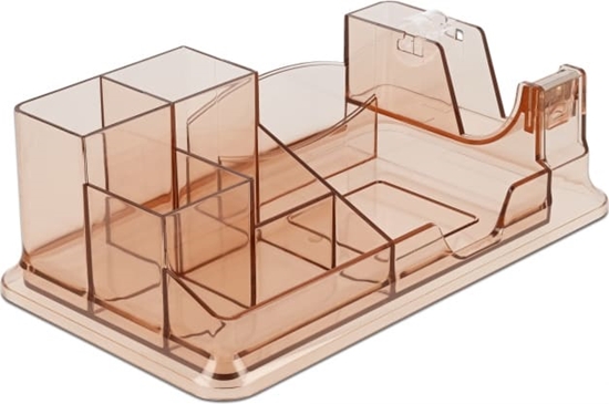 Изображение Delock Desk Organizer transparent / brown