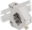 Picture of Delock DIN rail Adapter with Keystone F female to F female