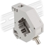 Picture of Delock DIN rail Adapter with Keystone ST Simplex female to ST Simplex female