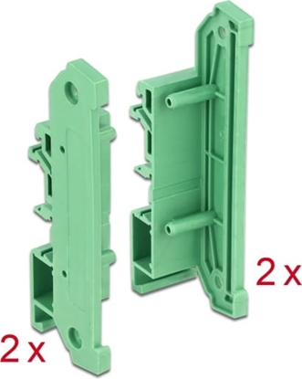 Изображение Delock DIN Rail Side Panel for Board Holder 4 pieces