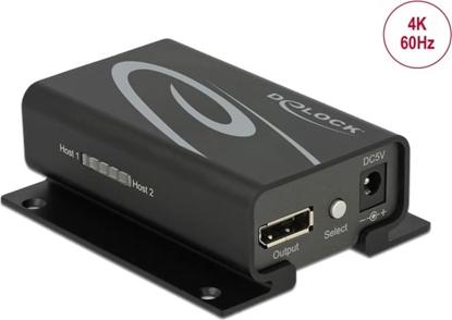 Изображение Delock DisplayPort 1.2 Switch 2 x DisplayPort in > 1 x DisplayPort out 4K
